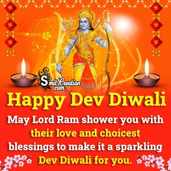 Happy Dev Diwali Wish Pic