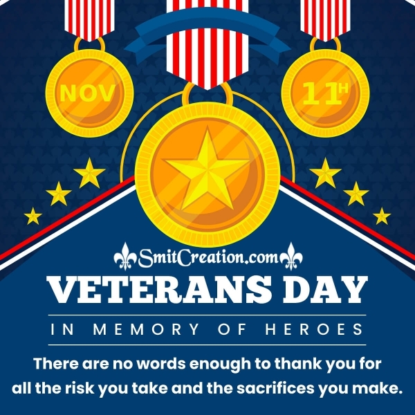 Veterans Day Thank You Message Pic