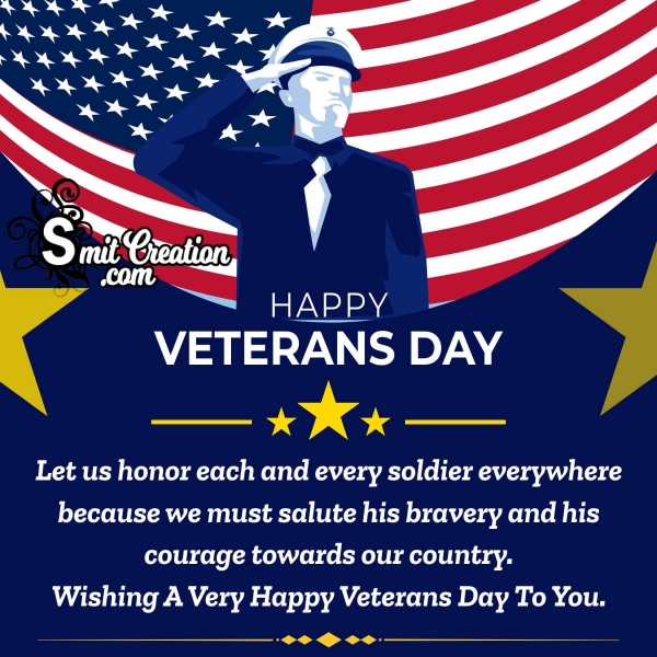 Veterans Day Status Image