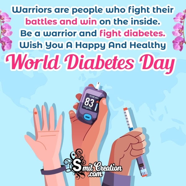Happy And Healthy World Diabetes Day