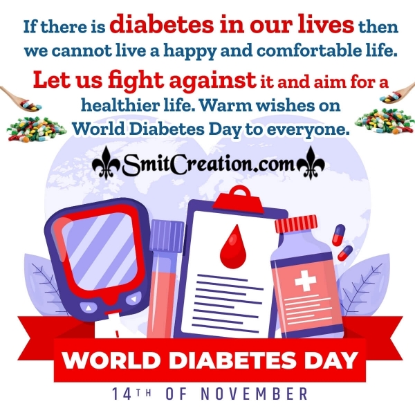 Warm Wishes On World Diabetes Day