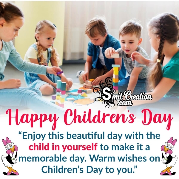 Warm Wishes On Children’s Day