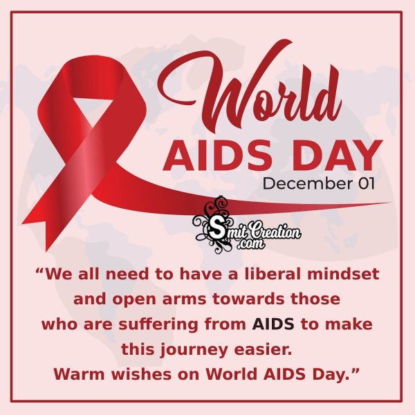 World AIDS Day Awareness Message Photo