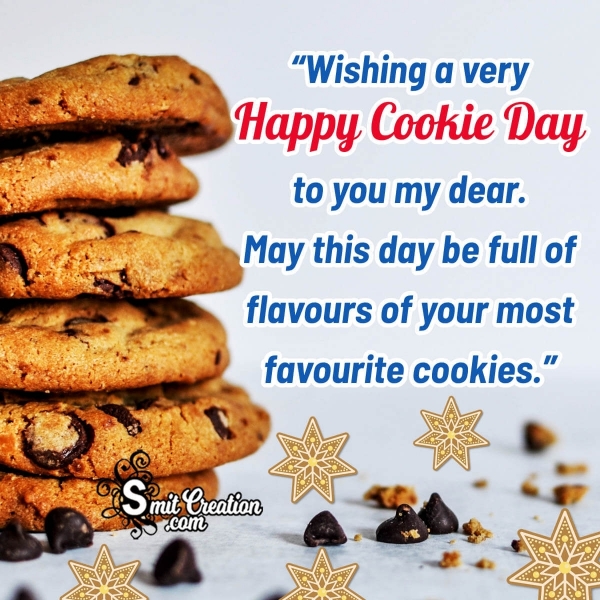 Cookie Day Message Pic For Friends