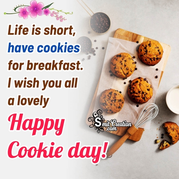 Happy Cookie Day Wish Pic