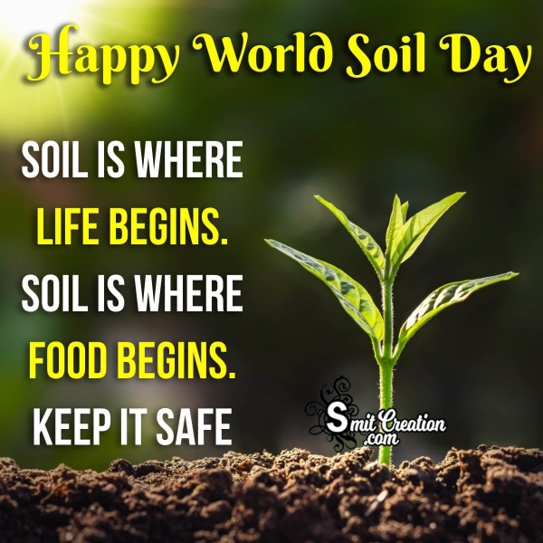 World Soil Day Quotes, Messages, Slogans, Wishes Images