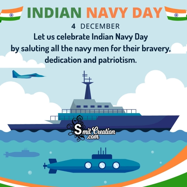 Salute To Indian Navy Quote Image