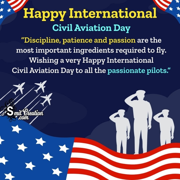 International Civil Aviation Day Quote Image