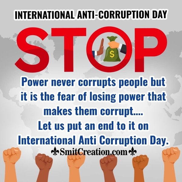 International Anti-Corruption Day Quote Photo