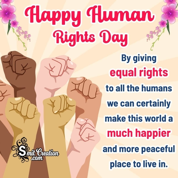 Human Rights day Whatsapp Status Pic
