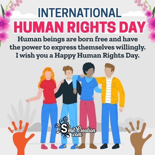 International Human Rights Day Message Photo