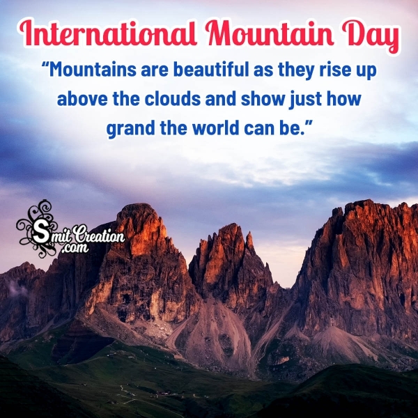 International Mountain Day Message Photo