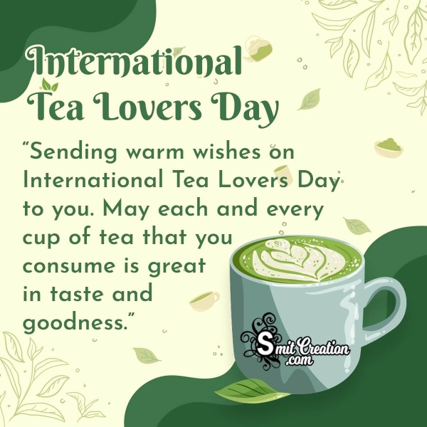 International Tea Lovers Day Greeting Image