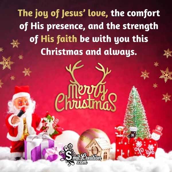 Blessed Christmas Message Photo