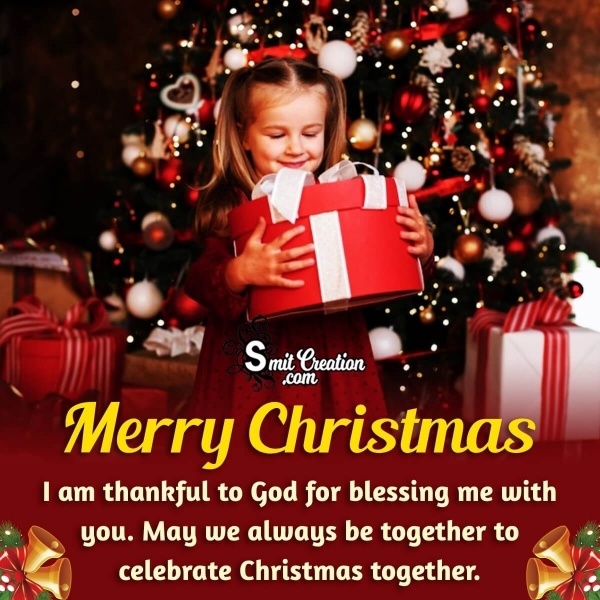 Merry Christmas Blessing Image