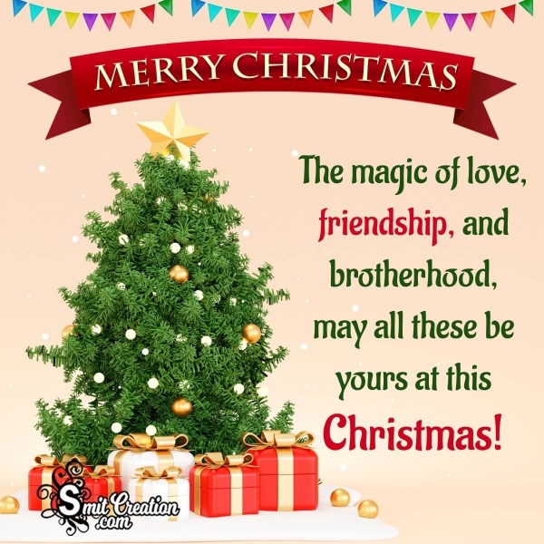 Merry Christmas Whatsapp Status Photo