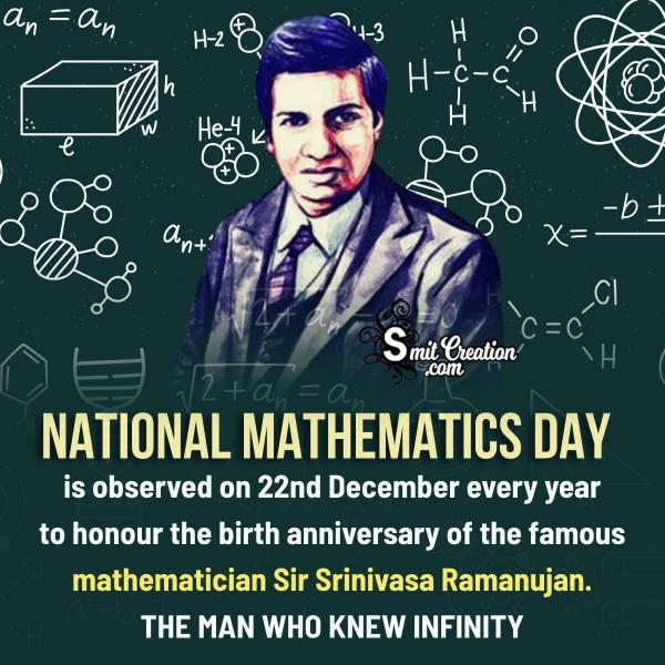 Happy National Mathematics Day Status Pic