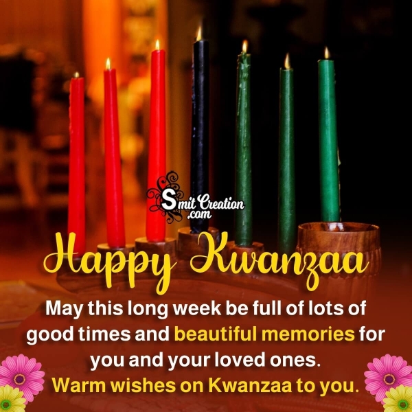 Happy Kwanzaa Wish Photo For Friends