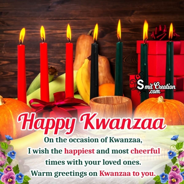 Happy Kwanzaa Greeting Image