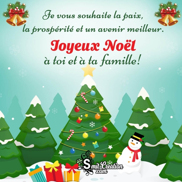 Christmas Wishes In French