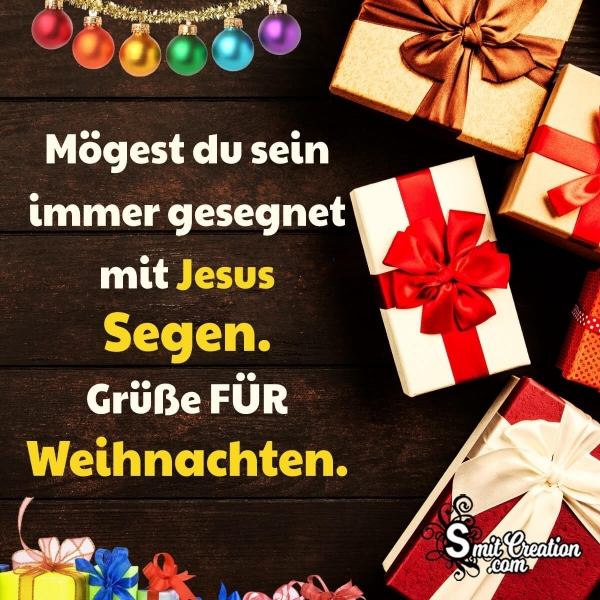 Christmas German Wishes