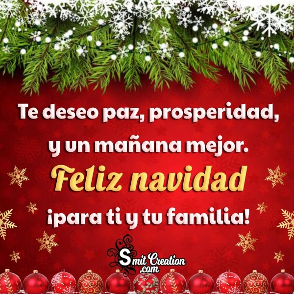 Christmas Wishes In Spanish