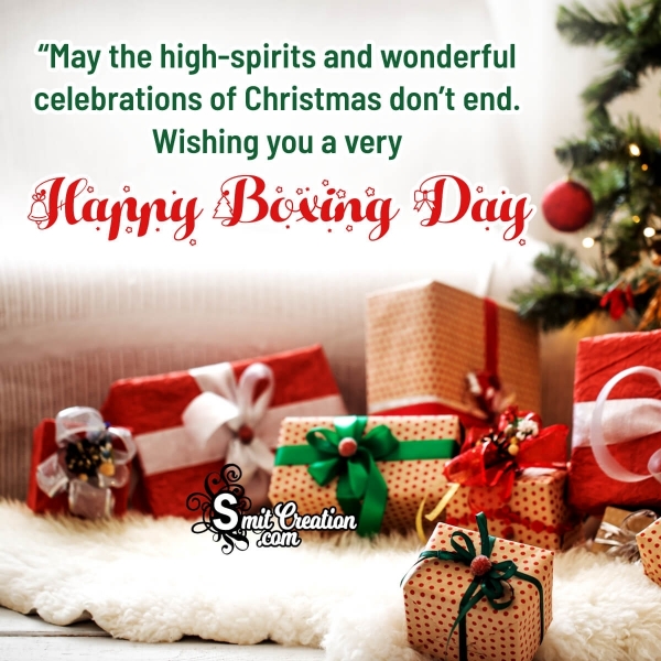 Happy Boxing Day Wish Image