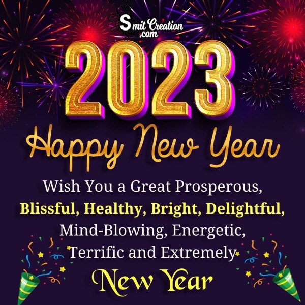 Happy New Year 2023 Greeting Pic