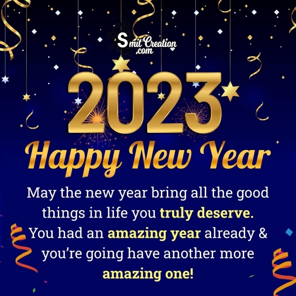 Happy New Year 2023 Message Photo