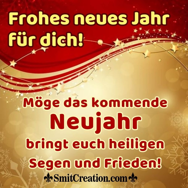 New Year Wishes in German