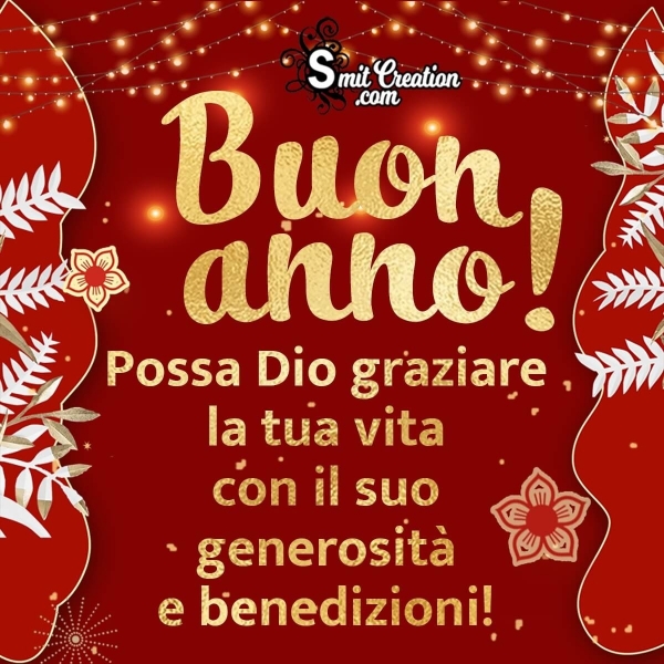 New Year Blessings in Italian