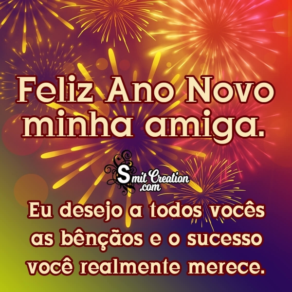 New Year Wish in Portuguese