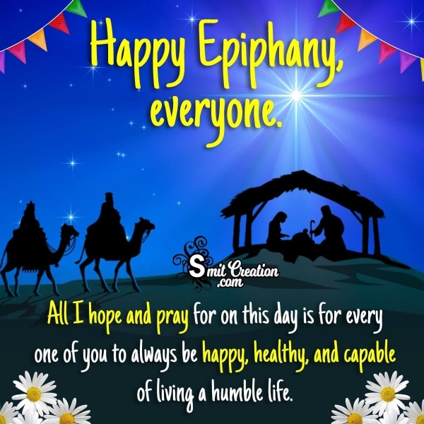 Happy Epiphany Whatsapp Status Photo