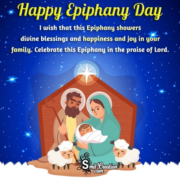 Happy Epiphany Day Message Picture