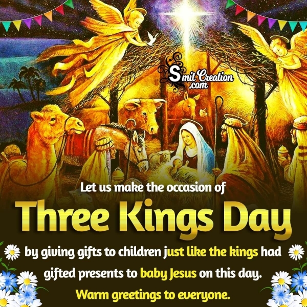 Three Kings Day Message Photo
