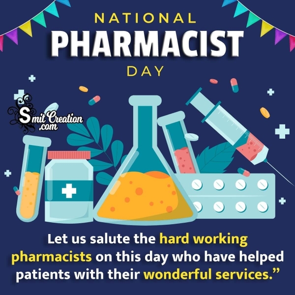 Salute To Pharmacist Message On National Pharmacist Day