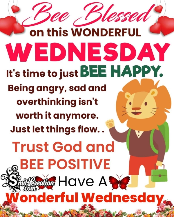 Wonderful Blessed Wednesday