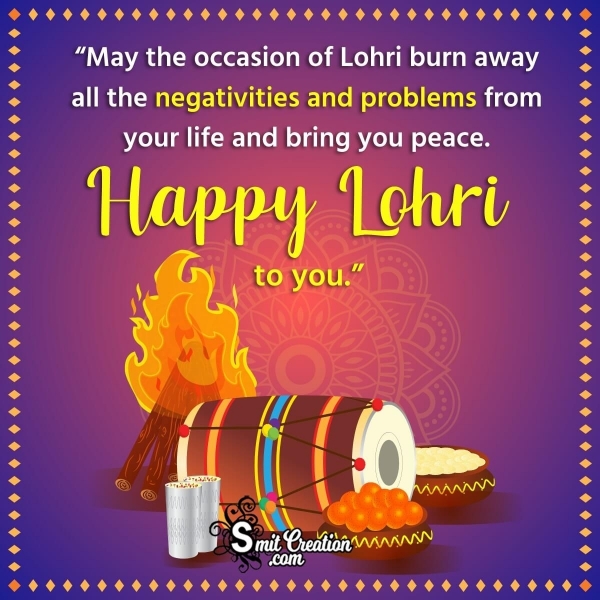Happy Lohri Wishes, Blessings, Messages Images