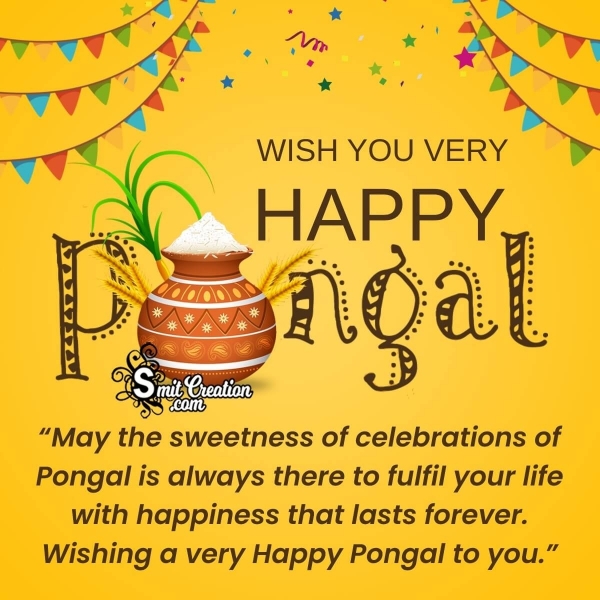 Happy Pongal Wishing Pic