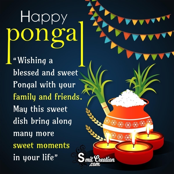 Pongal Blessing Wish Image