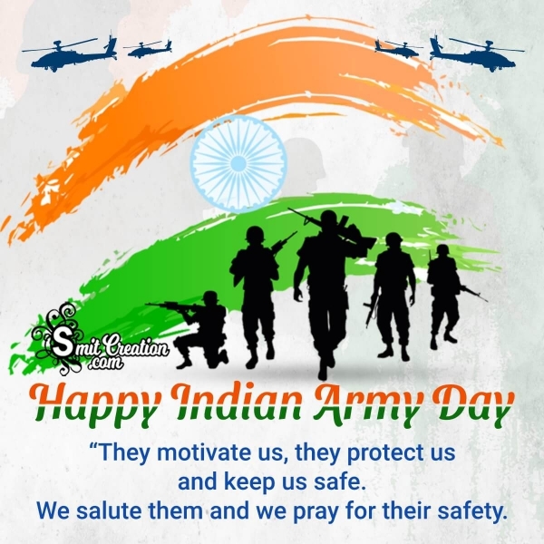 Wonderful Quote Image For Indian Army Day