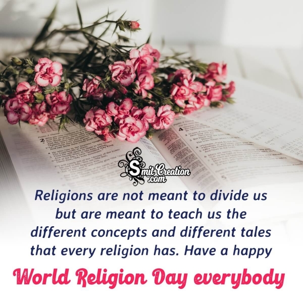 Best World Religion Day Quote Image