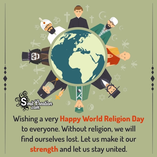 Happy World Religion Day Status Pic