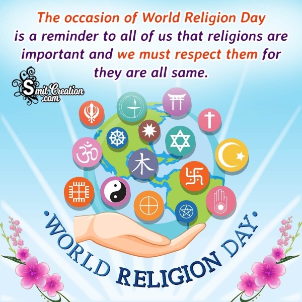 World Religion Day Whatsapp Status Photo