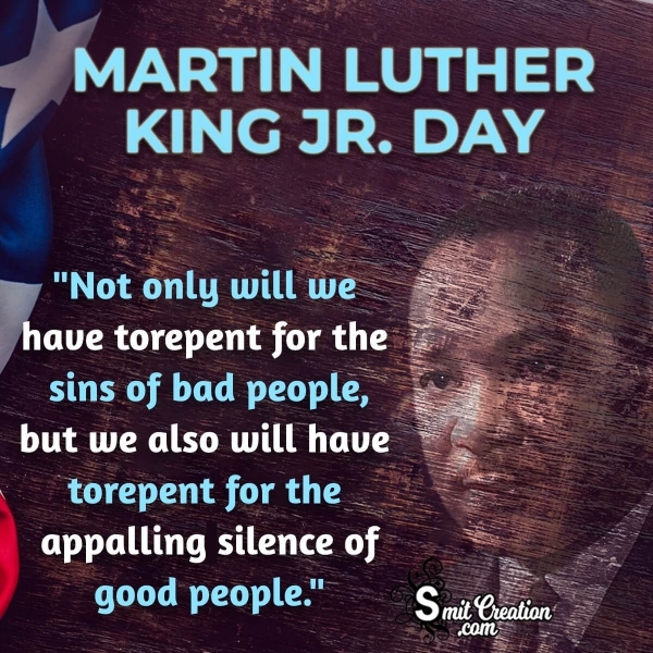 Martin Luther King Jr. Day Quote Photo