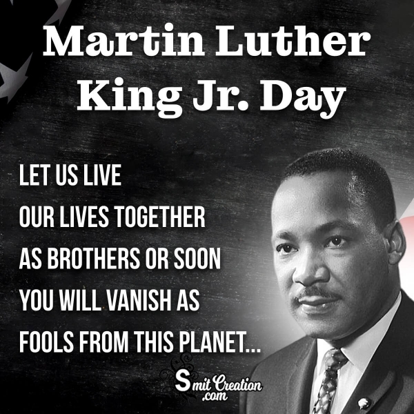 Martin Luther King Jr. Day Messages, Quotes, Wishes Images