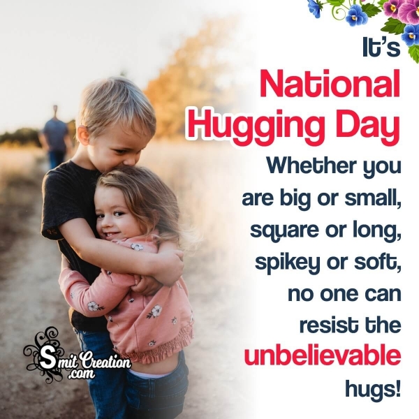 National Hugging Day Whatsapp Status Picture