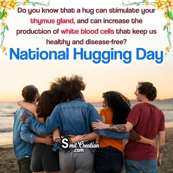 National Hugging Day Quote Photo