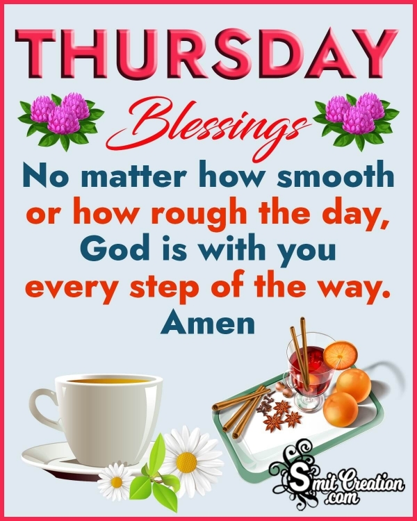 THURSDAY Blessings