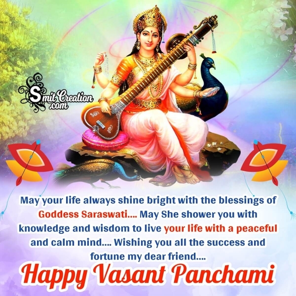 Happy Vasant Panchami Message Picture